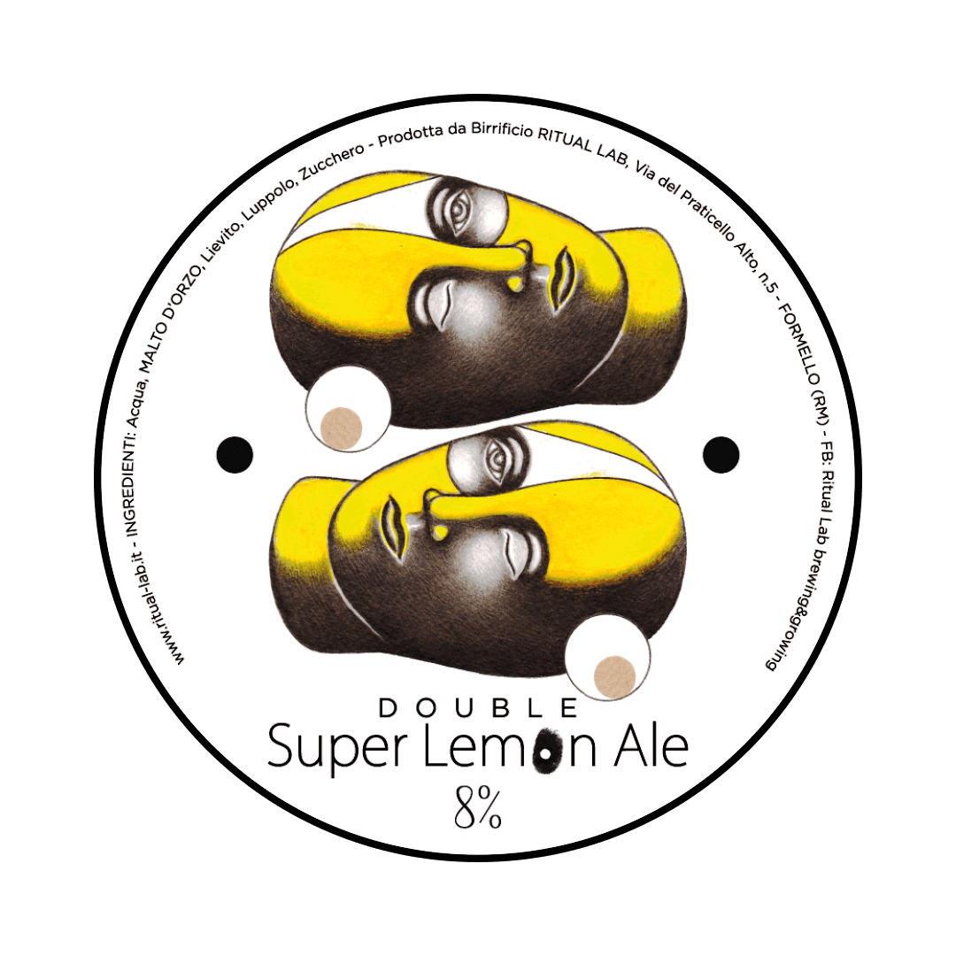Fusto Acciaio 20 Lt. della birra artigianale Double Super Lemon Ale Vermont di Ritual Lab, Formello