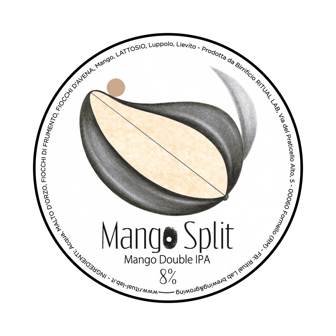 Ritual Lab Ritual Lab ∣ Mango Split ∣ 8% ∣ Acciaio 20 Lt. (Baionetta) 24 LT POLYKEG Organic Beer