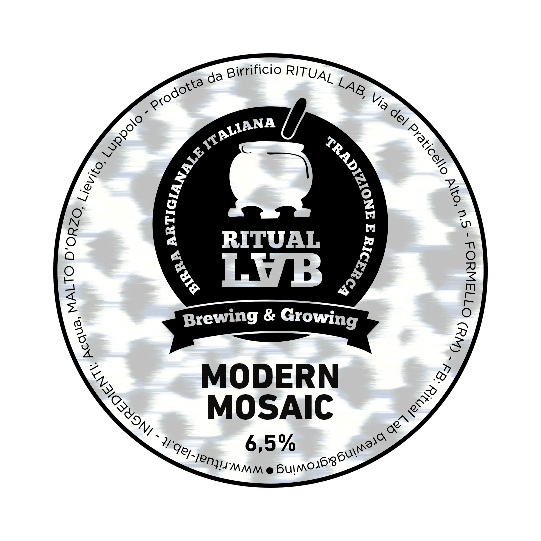 Ritual Lab Ritual Lab | Modern Mosaic | 6,5% | Polykeg 24 Lt. Baionetta 24 LT Organic Beer