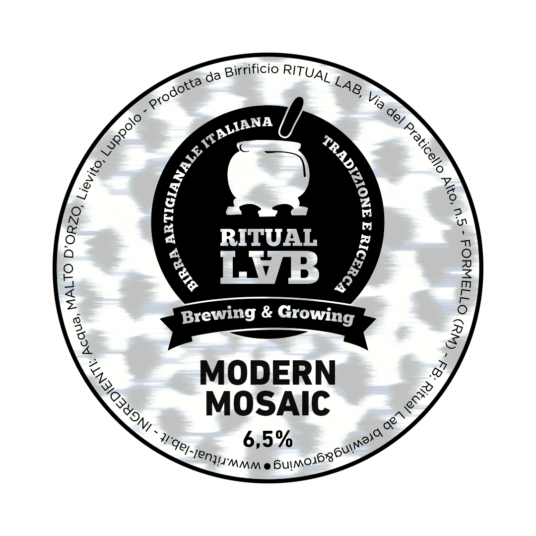 Polykeg 24 Lt. della birra artigianale Modern Mosaic di Ritual Lab, Formello
