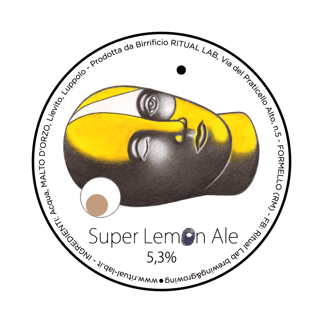 Ritual Lab Ritual Lab | Super Lemon Ale | 5,3% | Acciaio 20 Lt. (Baionetta) 20 LT ACCIAIO Organic Beer