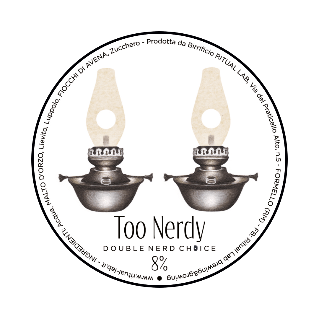 Fusto Acciaio 20 Lt. della birra artigianale Too Nerdy di Ritual Lab, Formello