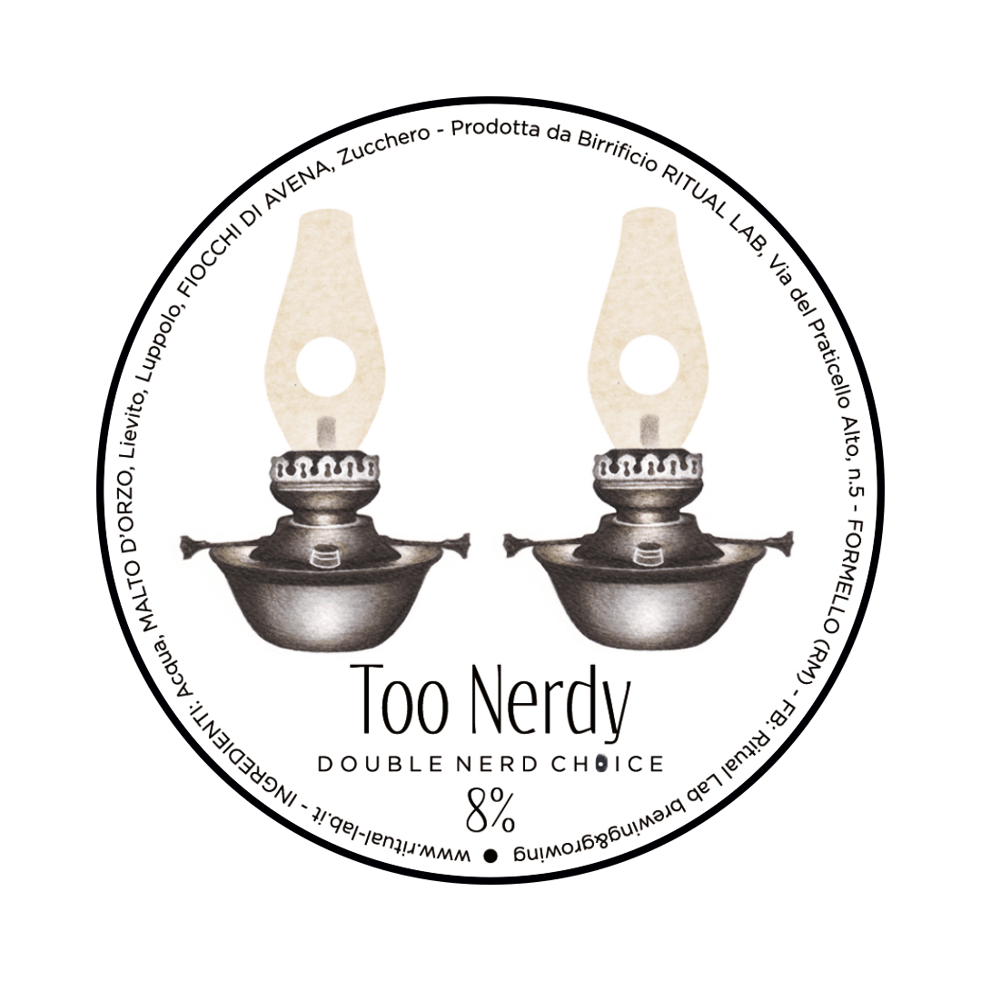 Fusto Acciaio 25 Lt. della birra artigianale Too Nerdy di Ritual Lab, Formello