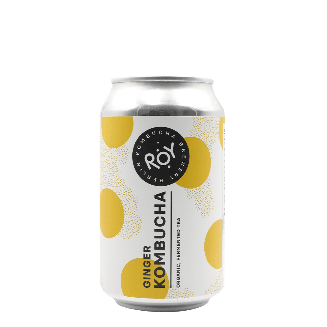 ROY Kombucha ROY Kombucha ∣ Ginger ∣ 33 Cl. (Ct 24 Pz) 33 CL Organic Beer