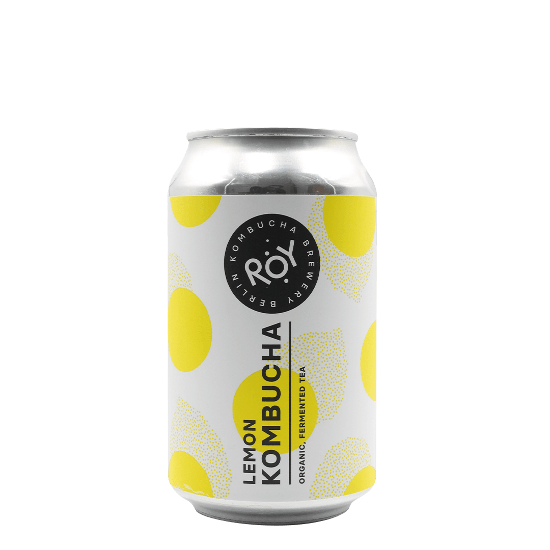 ROY Kombucha ROY Kombucha ∣ Lemon ∣ 33 Cl. (Ct 24 Pz) 33 CL Organic Beer