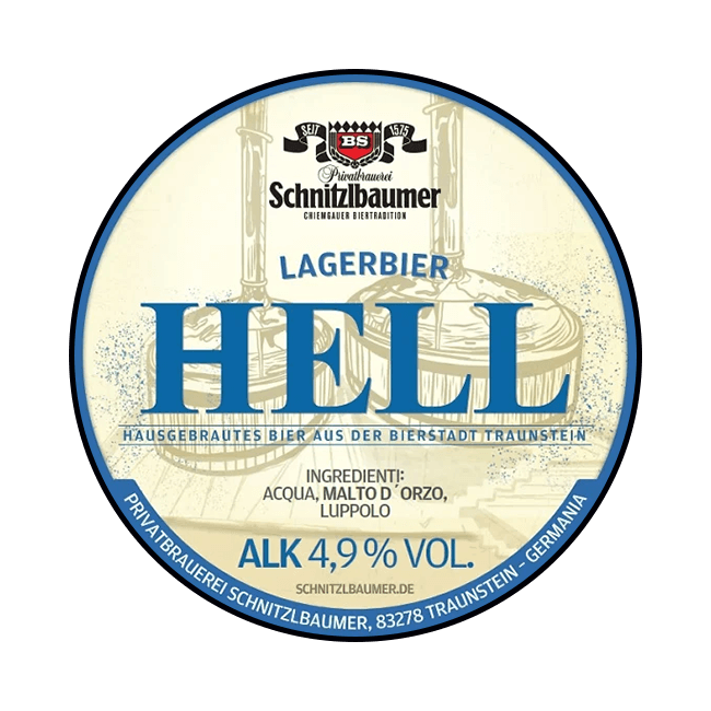 Schnitzlbaumer Schnitzlbaumer | Lagerbier Hell | 4,9% | Polykeg 30 Lt. (Scivolo) 30 LT Organic Beer