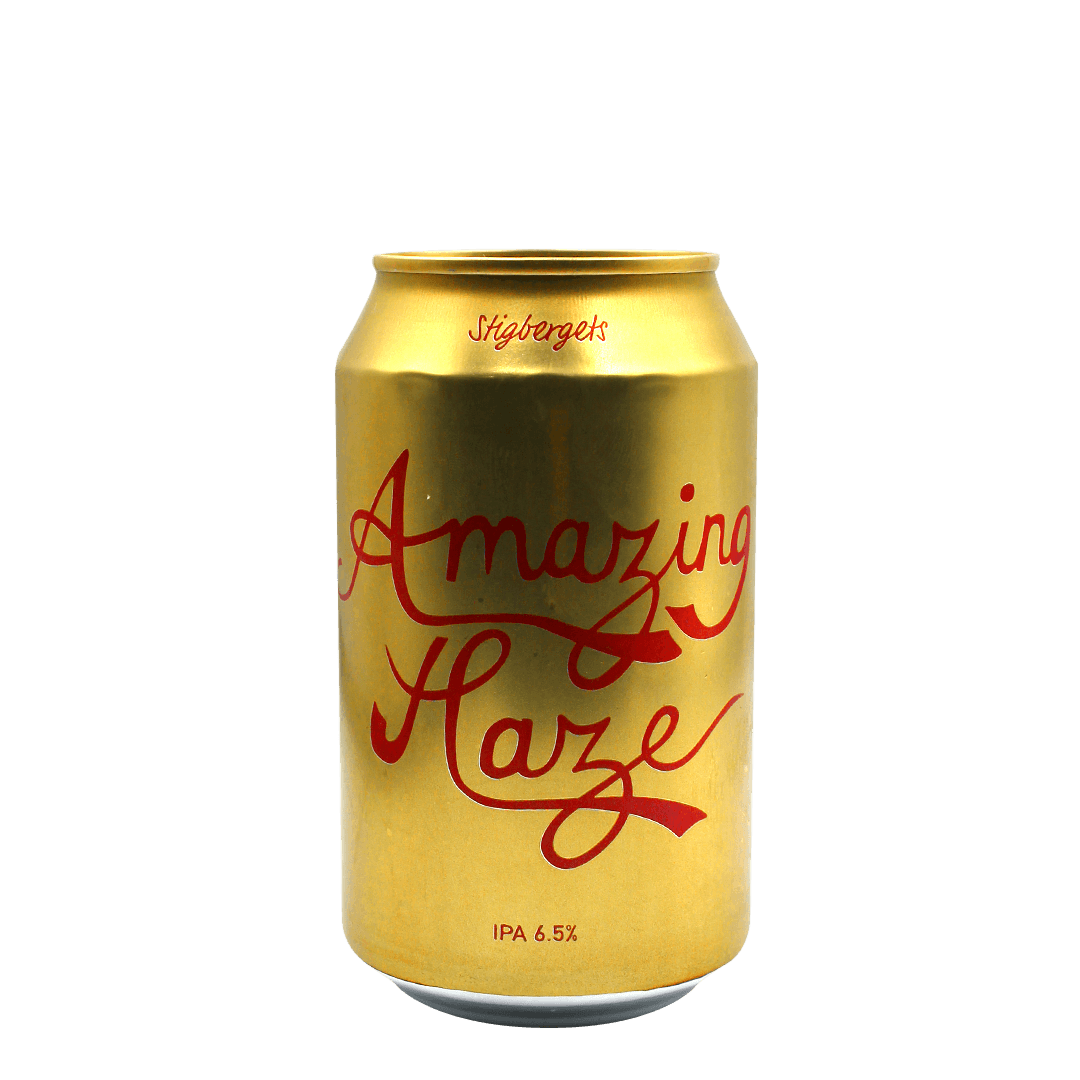 Stigbergets Stigbergets ∣ Amazing Haze ∣ 6,5% ∣ 33 Cl. (Ct 24 Pz) 33 CL Organic Beer