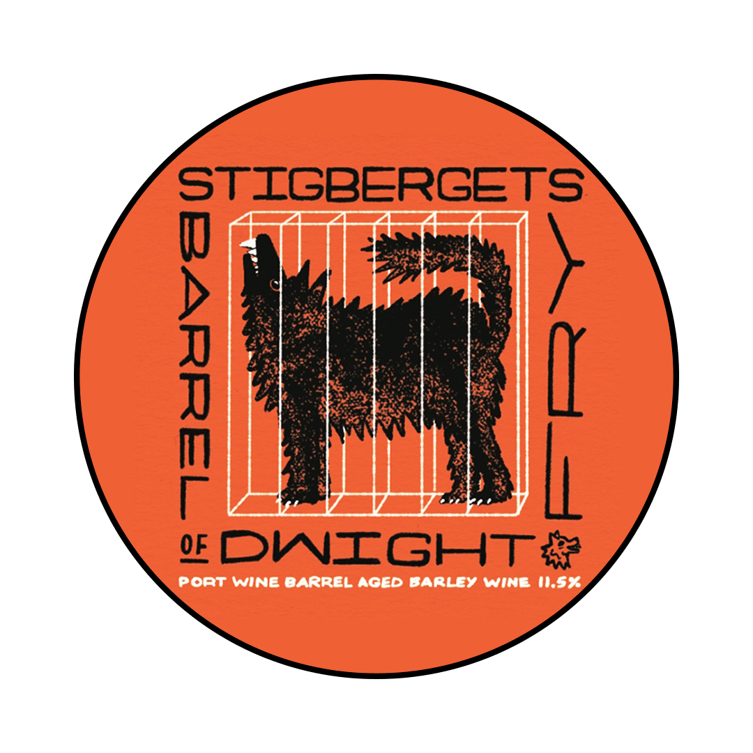 Keykeg 10 Lt. della birra artigianale Barrel of Dwight Fry 2021 di Stigbergets, Göteborg