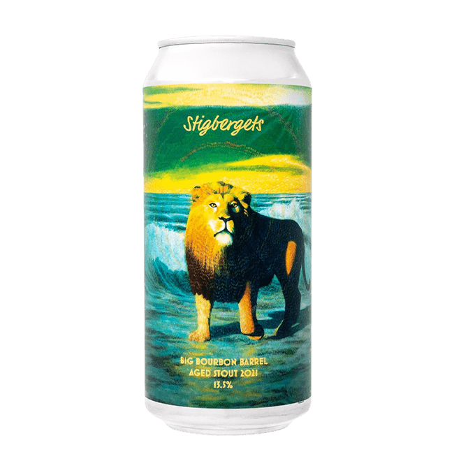 Stigbergets Stigbergets | Big Bourbon | 13,5% | Lattina 44 Cl. (Ct 24 Pz) 44 CL Organic Beer