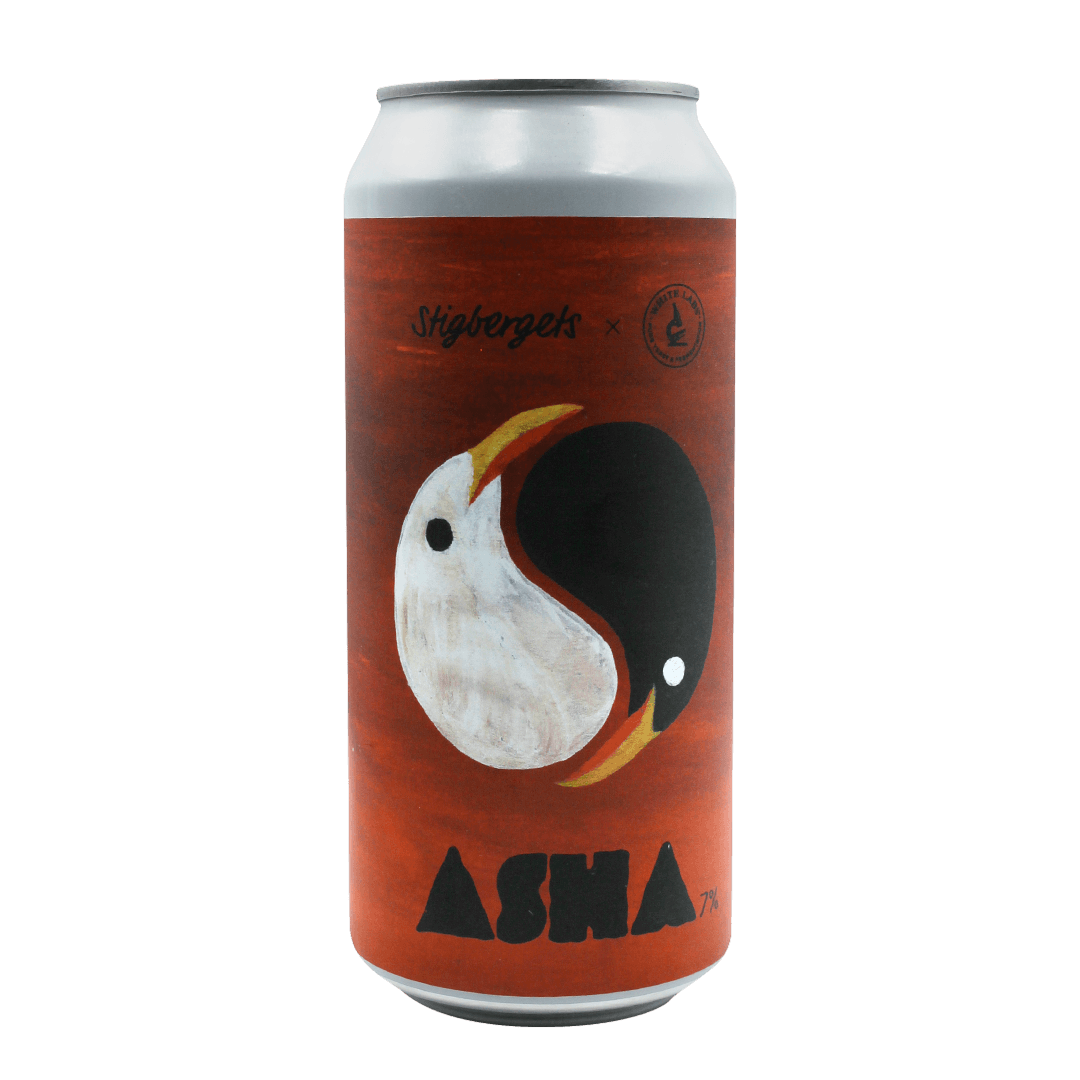 Lattina 44 Cl. della birra artigianale Asha di Stigbergets, Göteborg