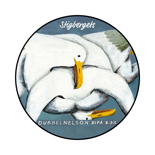 Keykeg 20 Lt. della birra artigianale Dubbelnelson di Stigbergets, Göteborg