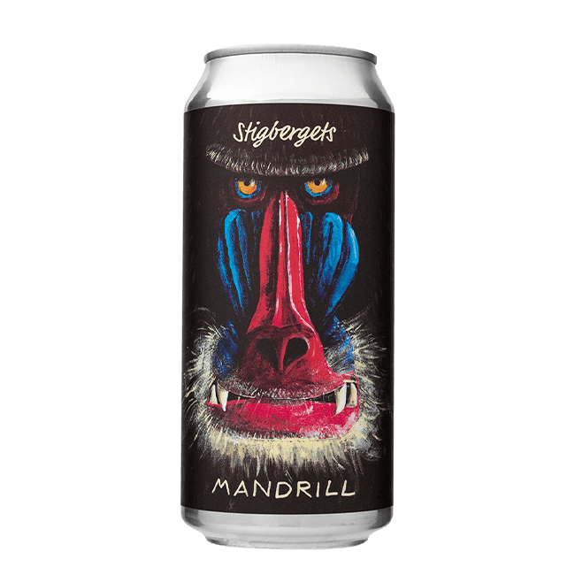 Lattina 44 Cl. della birra artigianale Mandrill di Stigbergets, Göteborg