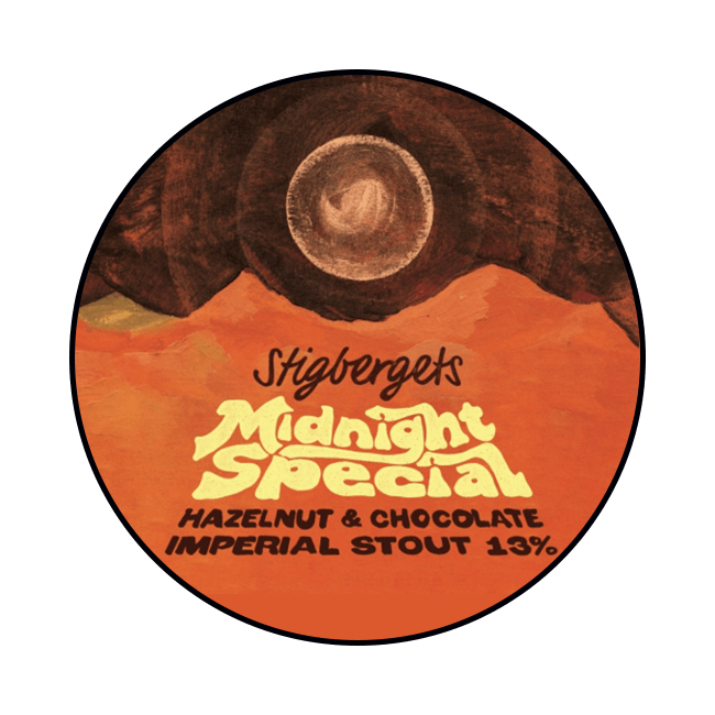Keykeg 20 Lt. della birra artigianale Midnight Special Hazelnut & Chocolate di Stigbergets, Göteborg