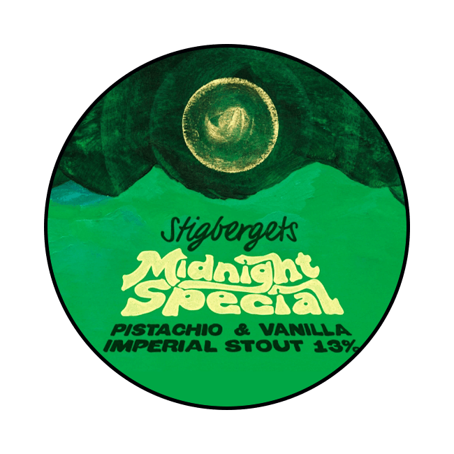 Keykeg 20 Lt. della birra artigianale Midnight Special Pistachio & Vanilla di Stigbergets, Göteborg