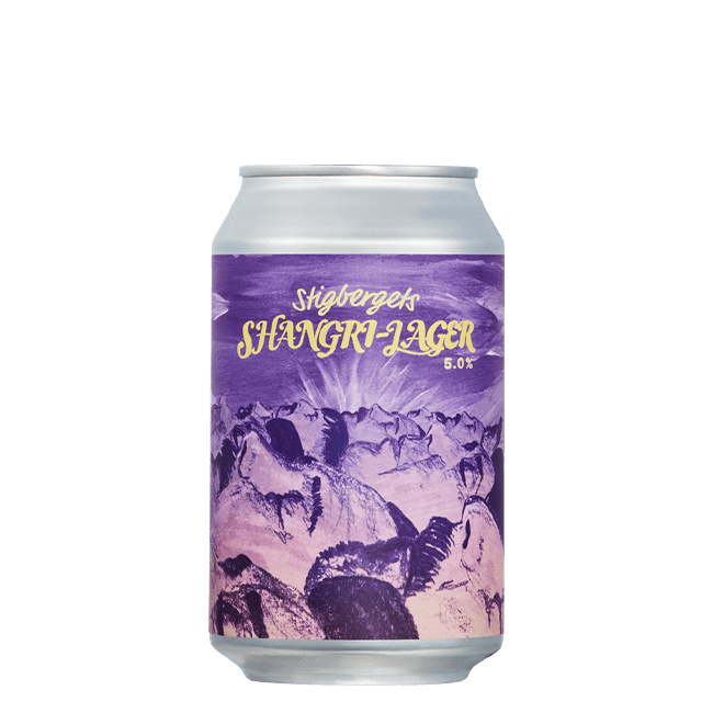 Lattina 33 Cl. della birra artigianale Shangri-Lager di Stigbergets, Göteborg