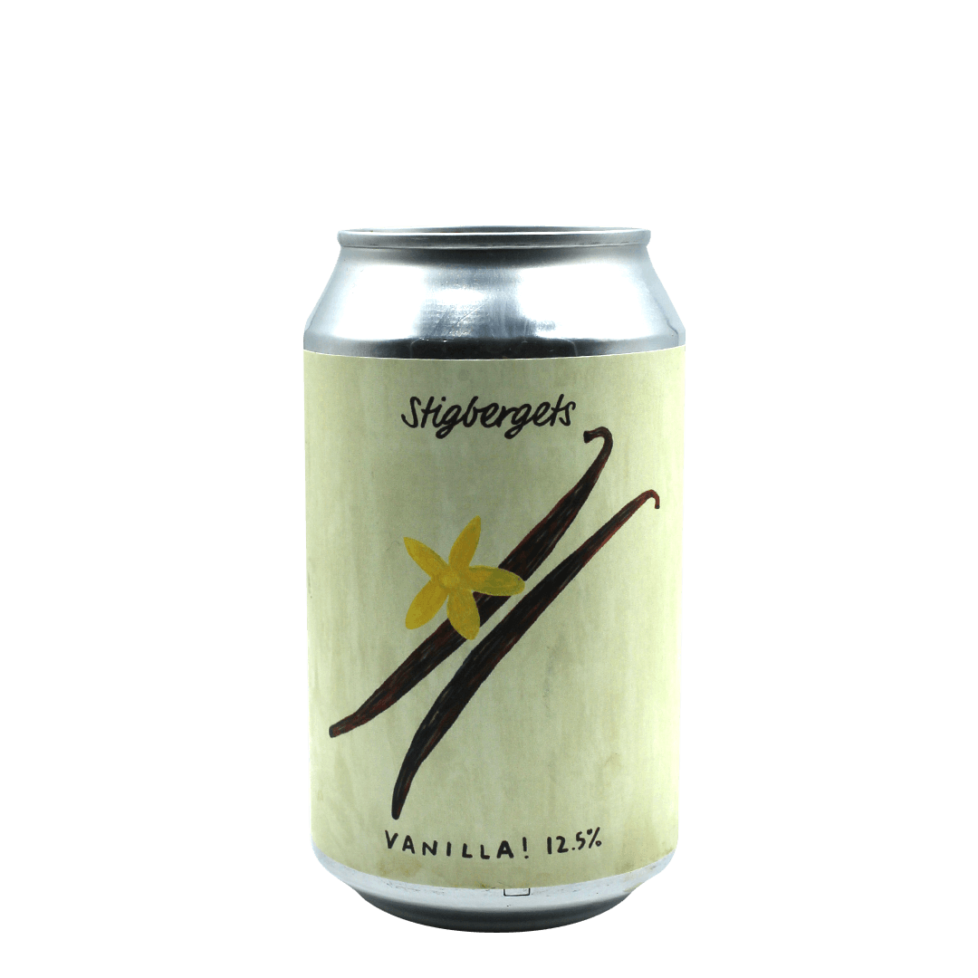 Lattina 33 Cl. della birra artigianale VANILLA! di Stigbergets, Göteborg