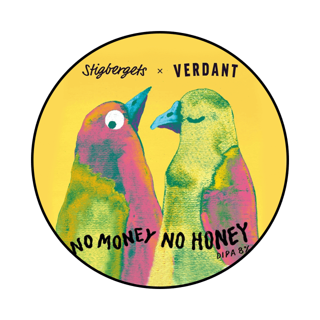 Stigbergets Stigbergets x Verdant | No Money No Honey | 8,0% | Keykeg 20 Lt. 20 LT Organic Beer