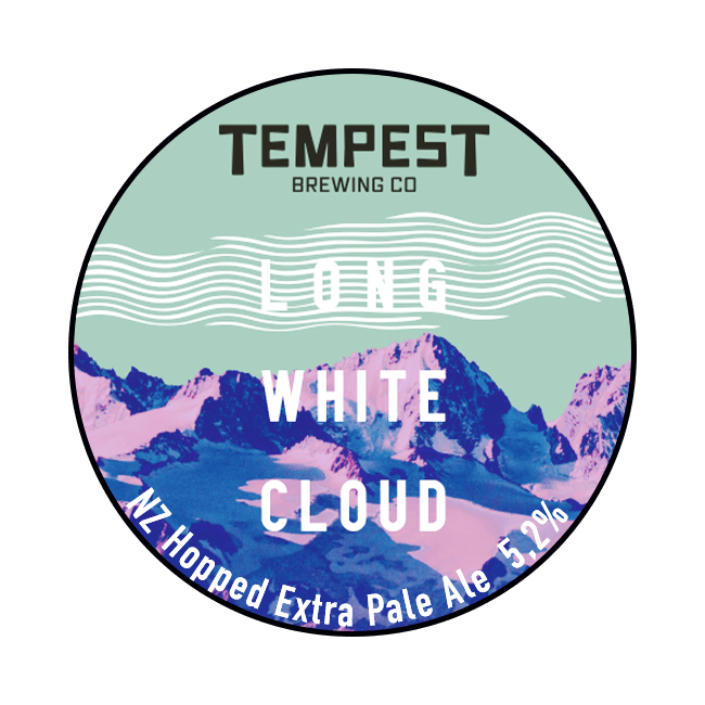 Tempest Brewing Tempest Brewing Co. | Long White Cloud | 5,2% | Keykeg 30 Lt. 30 LT Organic Beer