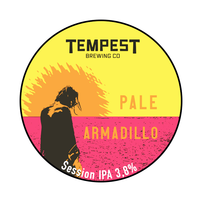 Tempest Brewing Tempest Brewing Co. | Pale Armadillo | 3,8% | Keykeg 30 Lt. 30 LT Organic Beer