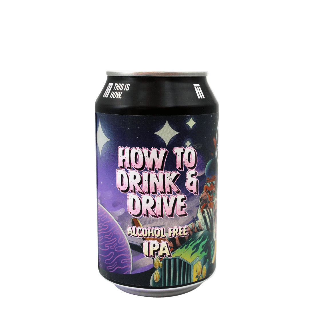 This is How This is How | How to Drink & Drive Alcool Free | 33 Cl. (Ct 24 Pz) 33 CL Organic Beer