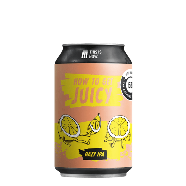 This is How This is How | How to Get Juicy | 6,4% | Lattina 33 Cl. (Ct 24 Pz) 33 CL Organic Beer