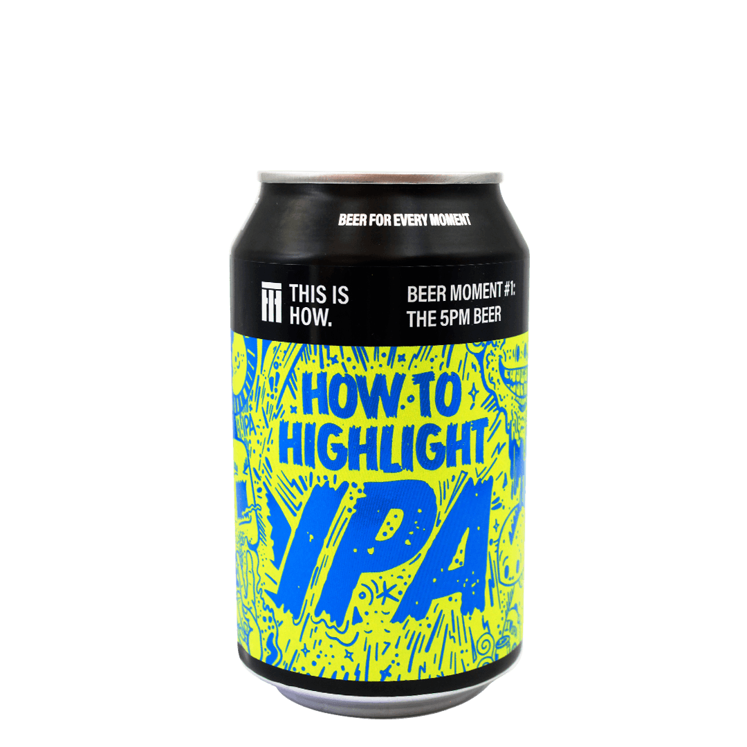 This is How This is How | How to Highlight | 5,9% | 33 Cl. (Ct 24 Pz) 33 CL Organic Beer
