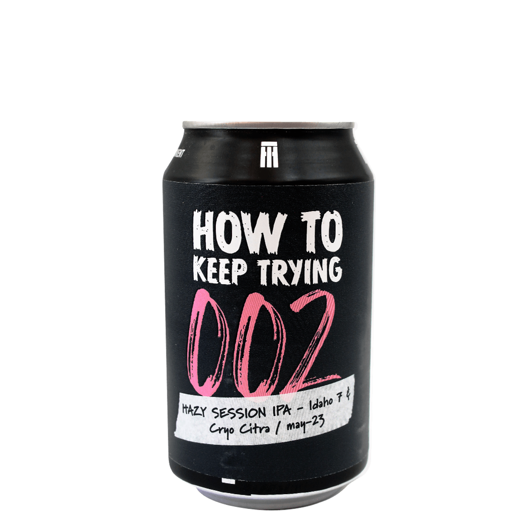 Lattina 33 Cl. della birra artigianale How to Keep Trying 002 di This Is How, Piteå