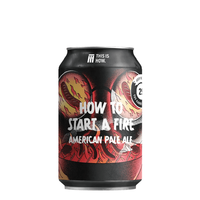 This is How This is How | How to Start a Fire | 5,3% | Lattina 33 Cl. (Ct 24 Pz) 33 CL Organic Beer