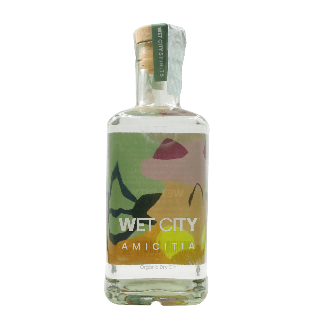 Wet City Spirits Wet City ∣ Amicitia Organic Gin ∣ 40% ∣ 50 Cl. LIQUORI Organic Beer