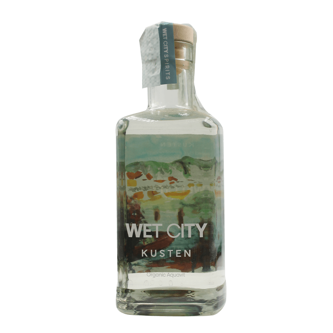 Wet City Spirits Wet City ∣ Kusten Organic Aquavite ∣ 38% ∣ 50 Cl. LIQUORI Organic Beer