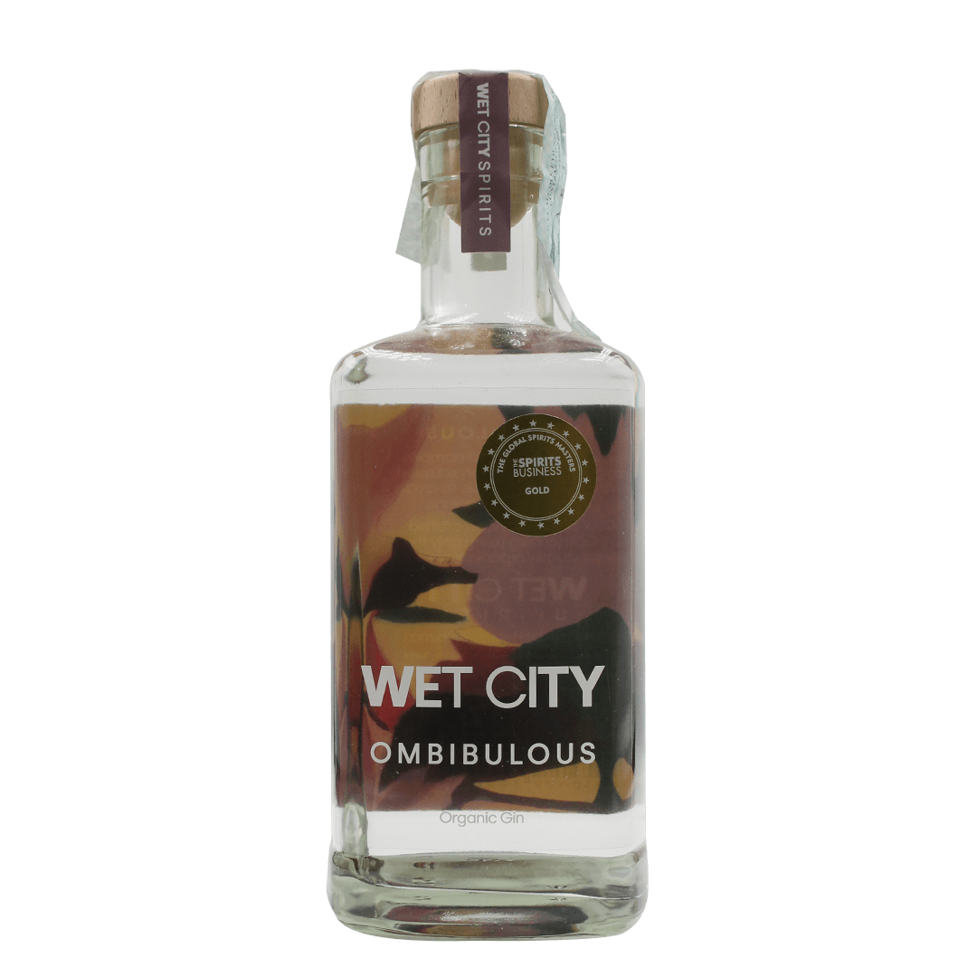 Wet City Spirits Wet City ∣ Ombibulous Organic Gin ∣ 45% ∣ 50 Cl. LIQUORI Organic Beer