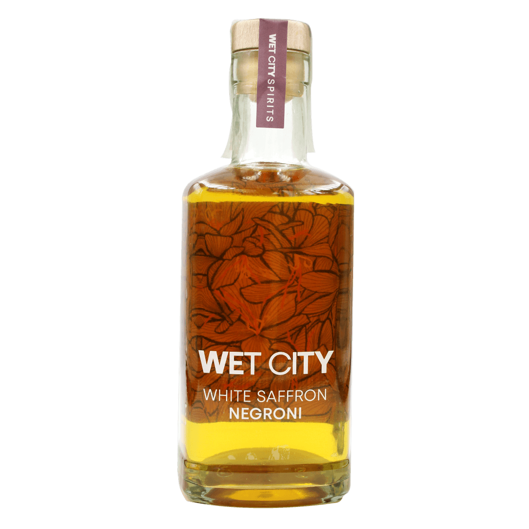 Wet City Spirits Wet City | White Saffron Negroni | 25% | 50 Cl. LIQUORI Organic Beer