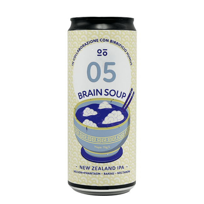 Zona Mosto Zona Mosto | Brain Soup 05 | 6,0% | Lattina 33 Cl. (Ct 24 Pz) 33 CL Organic Beer
