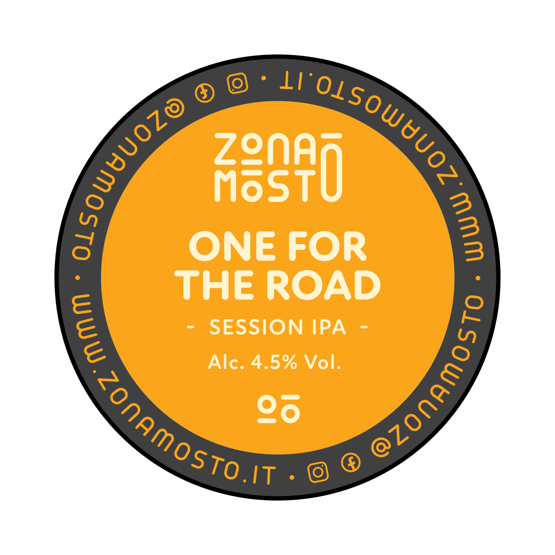 Zona Mosto Zona Mosto | One For The Road | 4,5% | Polykeg 24 Lt. (Baionetta) 24 LT POLYKEG Organic Beer