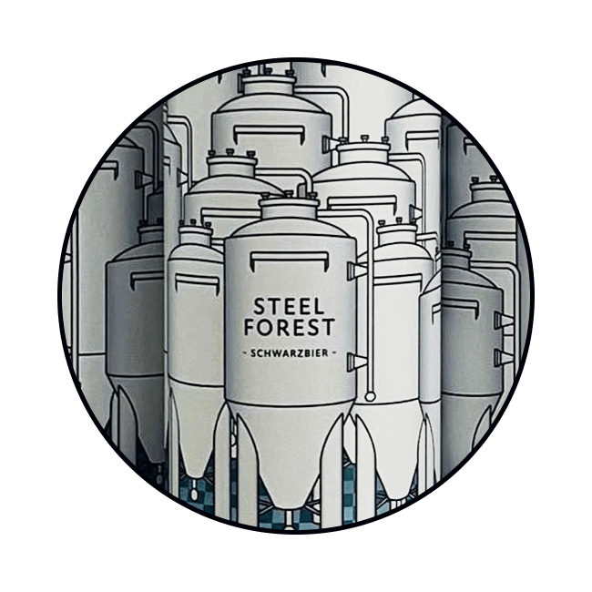 Polykeg 24 Lt. della birra artigianale Steel Forest di Zona Mosto, Rho